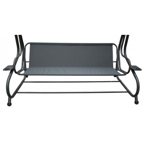 Huśtawka Ogrodowa Wolnostojąca Rozkładana 300kg 2w1 Wzór Granatowa 8011